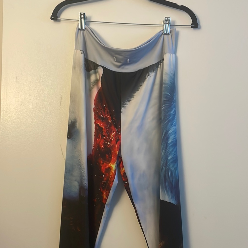Soft lose pants 2 wolfs